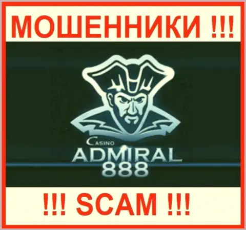 Логотип РАЗВОДИЛЫ Адмирал 888
