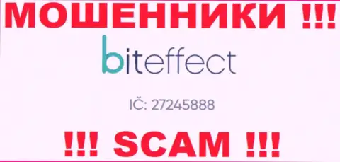 Рег. номер еще одной неправомерно действующей компании BitEffect Net - 27245888