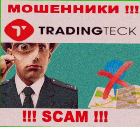 Доверие TradingTeck Com не вызывают, т.к. прячут информацию касательно своей юрисдикции
