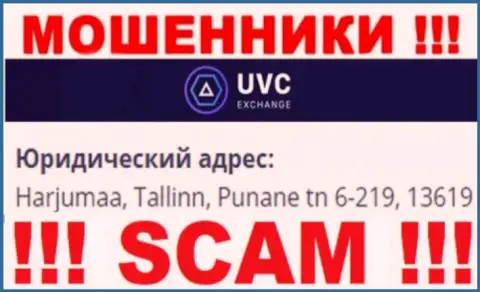 ЮВСЭксчендж ОЮ - это неправомерно действующая компания, которая прячется в оффшоре по адресу Harjumaa, Tallinn, Punane tn 6-219, 13619