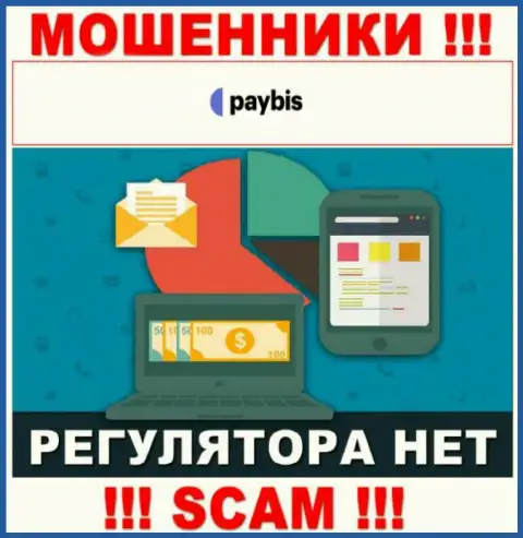 У PayBis Com на портале не опубликовано информации о регуляторе и лицензии на осуществление деятельности конторы, а значит их вообще нет