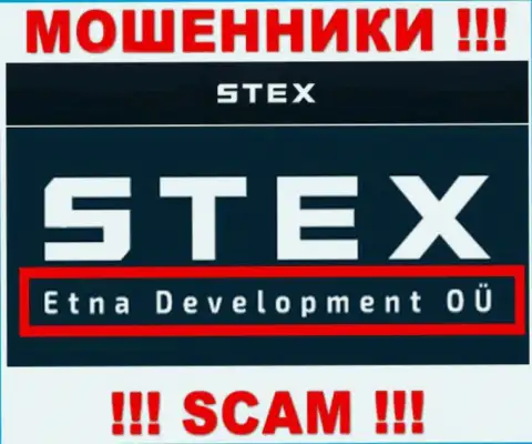 На сайте Стекс написано, что Etna Development OÜ - это их юридическое лицо, но это не значит, что они солидные