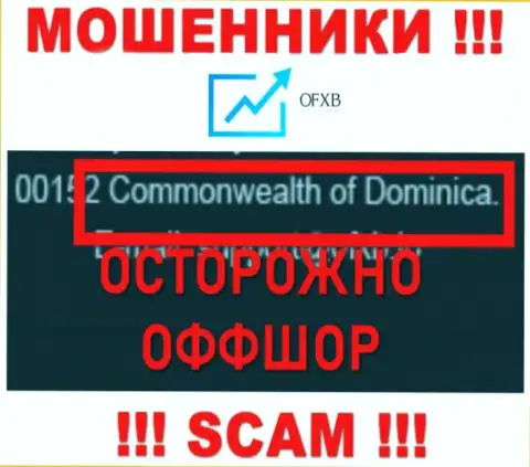 Donnybrook Consulting Ltd специально скрываются в оффшорной зоне на территории Dominica, internet мошенники