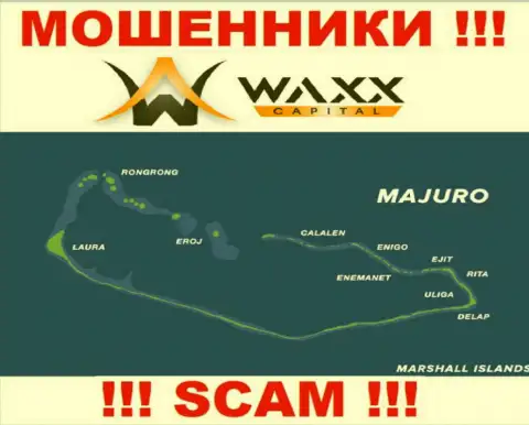 С разводилой Waxx Capital Investment Limited слишком рискованно совместно работать, они расположены в офшорной зоне: Majuro, Marshall Islands