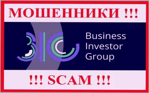 Лого ОБМАНЩИКОВ BusinessInvestorGroup