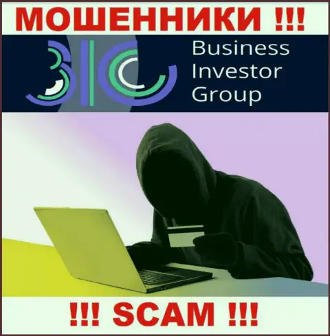 Не стоит доверять ни единому слову агентов Business Investor Group, они интернет-мошенники