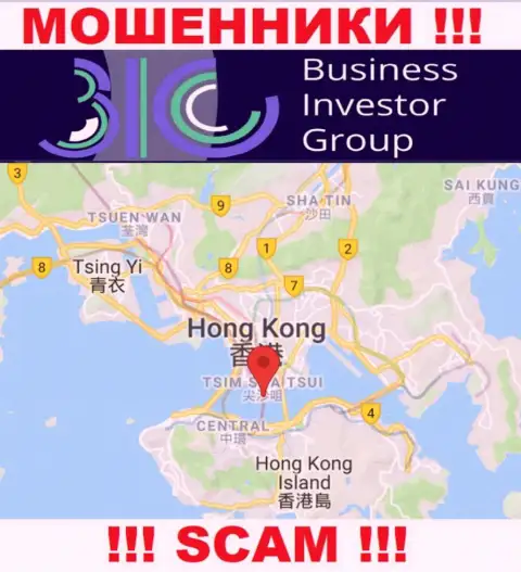 Оффшорное расположение БизнесИнвестор Групп - на территории Hong Kong