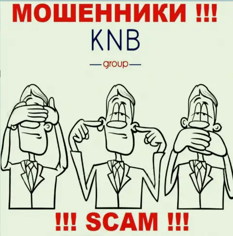 Будьте осторожны, у интернет-мошенников KNB Group нет регулятора