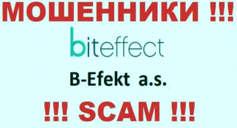Bit Effect - это ШУЛЕРА !!! Б-Эфект а.с. - это контора, которая владеет данным разводняком