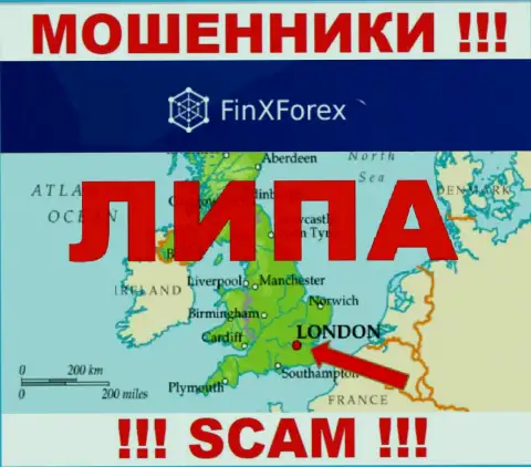 Ни единого слова правды относительно юрисдикции FinXForex на сайте конторы нет это кидалы