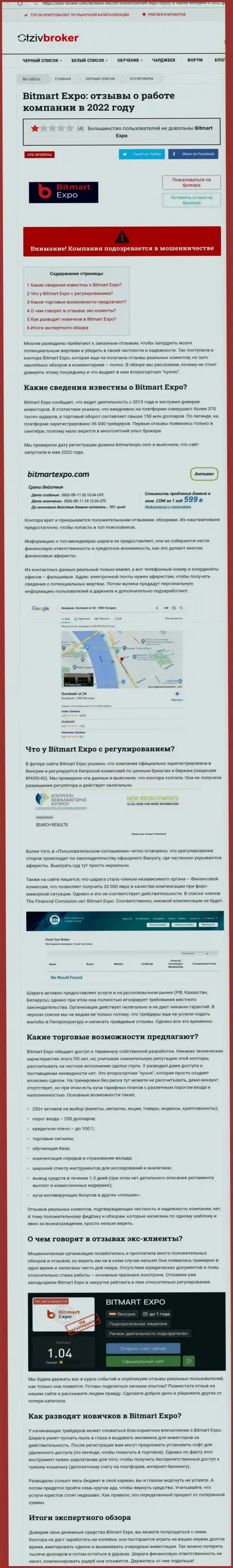 Bitmart Expo - это МОШЕННИК !!! Обзор условий сотрудничества